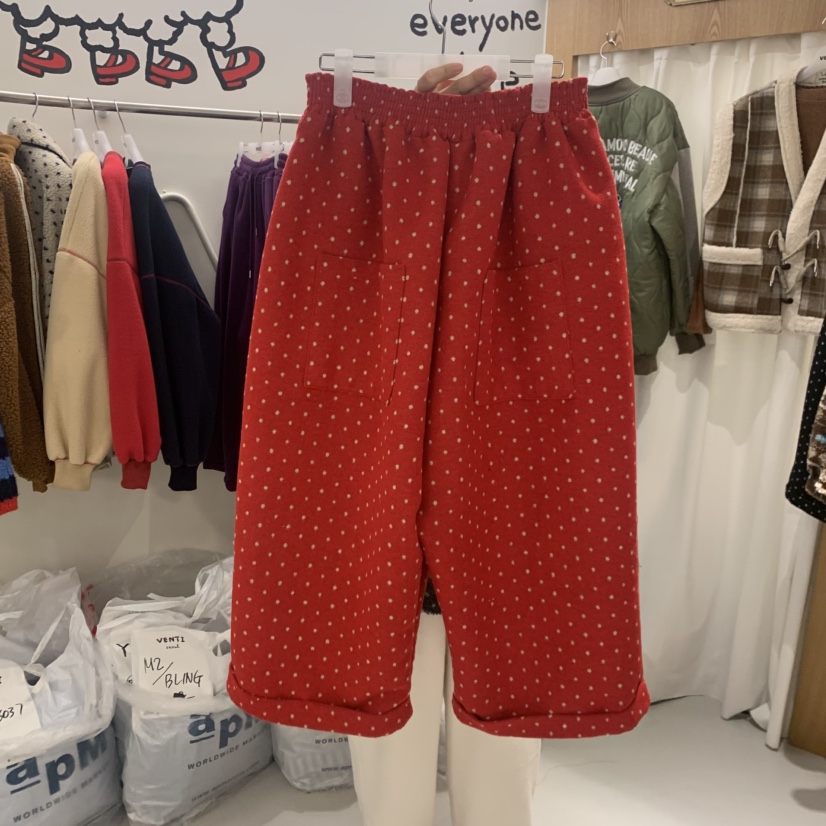 VENTI東大門㊣代購女裝新款真品人氣25秋冬休閑熱賣休閑褲絨VENTI休閑褲