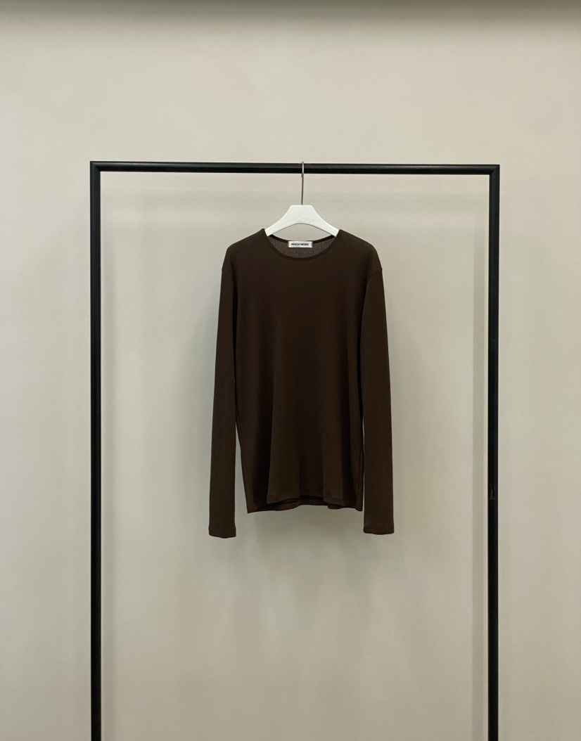 MUCH MORE韓國直郵㊣女裝新品人氣熱賣休閑職業25秋冬長袖T恤MUCH MORE長袖T恤圖色1