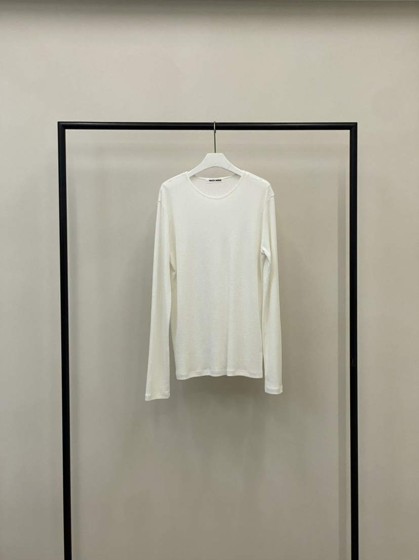 MUCH MORE韓國直郵㊣女裝新品人氣熱賣休閑職業25秋冬長袖T恤MUCH MORE長袖T恤圖色4