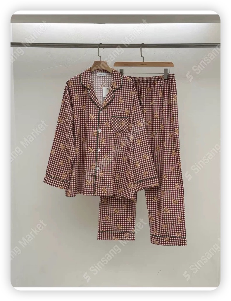 LUNALUZ-L東大門㊣代購女裝新款人氣職業時尚休閑熱賣睡衣LUNALUZ睡衣圖色1