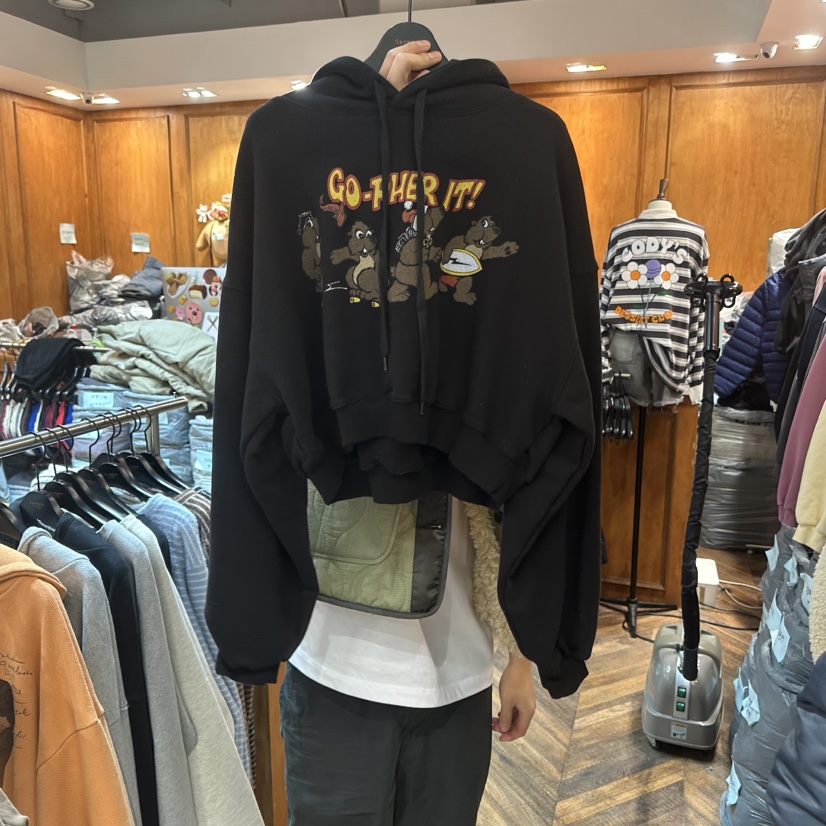 GARMENT-P東大門㊣直郵女裝新款真品時尚休閑職業衛衣加絨GARMENT衛衣圖色3