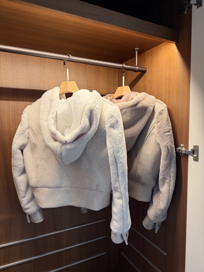 CLOTH東大門㊣直郵女士新品真品人氣職業時尚夾克貂皮連帽棉CLOTH夾克