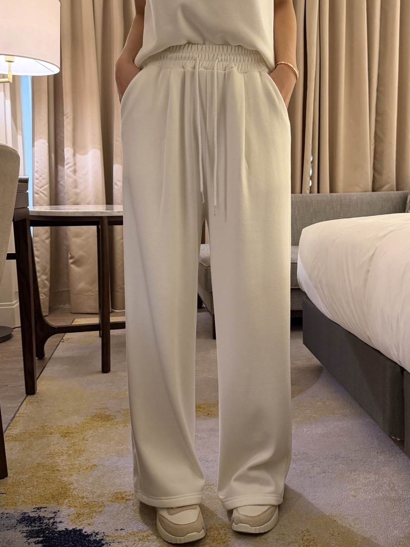 CLOTH韓國代購㊣女士新品熱賣休閑時尚職業人氣休閑褲加絨貂皮CLOTH休閑褲圖色1