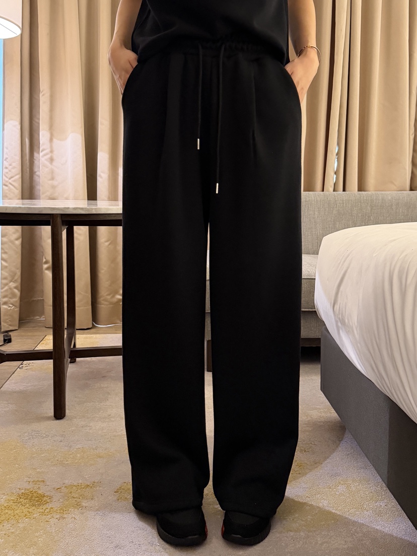 CLOTH韓國代購㊣女士新品熱賣休閑時尚職業人氣休閑褲加絨貂皮CLOTH休閑褲圖色2