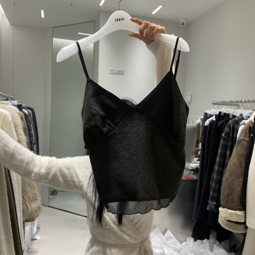 NUESE東大門㊣代購女士新品25秋冬推薦時尚職業熱賣吊帶背心NUESE吊帶/背心圖色1