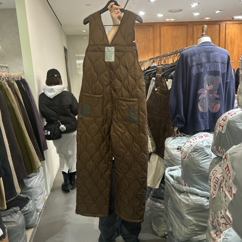 GARMENT-P東大門㊣實拍女裝新款25秋冬職業時尚熱賣背帶褲GARMENT背帶褲