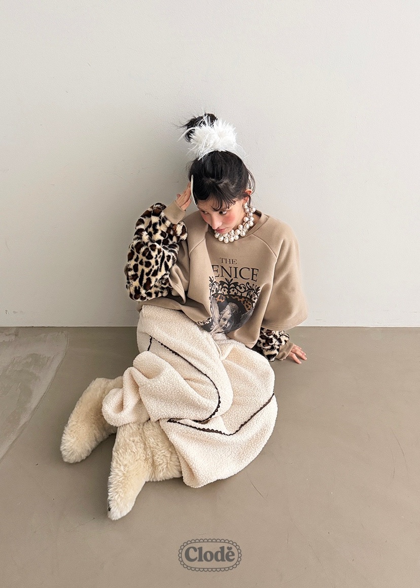 CLODE東大門㊣代購女裝新款時尚推薦休閑真品25秋冬衛衣假兩件CLODE衛衣