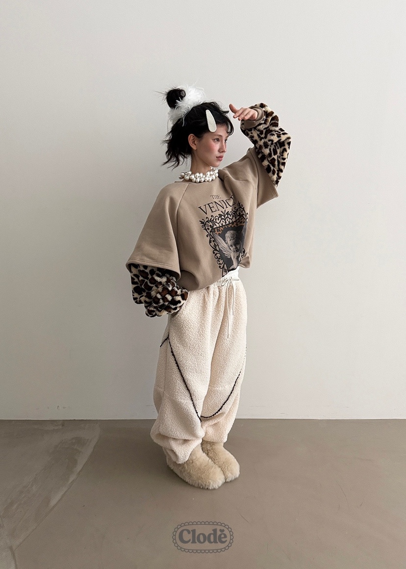 CLODE東大門㊣代購女裝新款時尚推薦休閑真品25秋冬衛衣假兩件CLODE衛衣