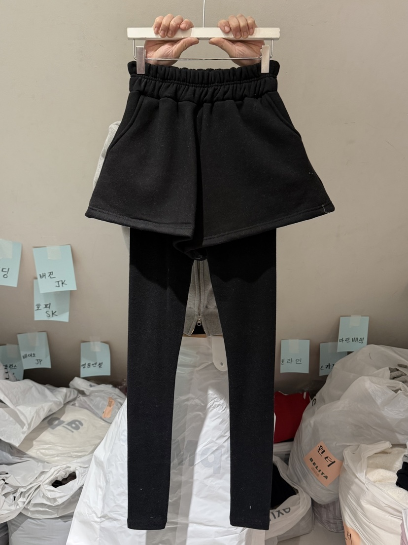 BELITA-L韓國代購㊣女士新品時尚休閑25秋冬打底褲鯊魚褲緊身褲BELITA-L打底褲/鯊魚褲圖色3