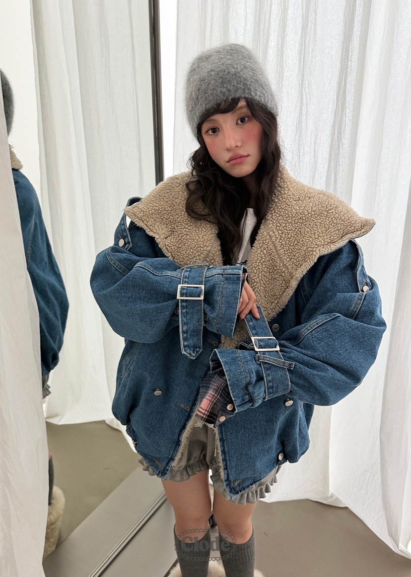 CLODE東大門㊣實拍女士新款時尚推薦25秋冬熱賣人氣職業夾克CLODE夾克