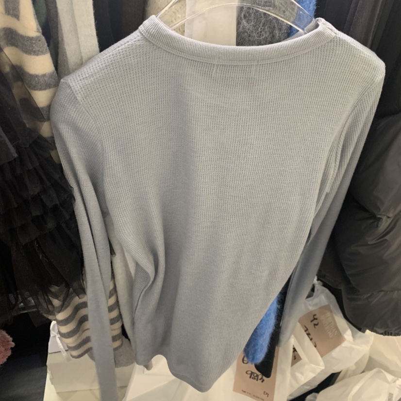 MORE THAN YESTERDAY/LOVE YOU SO MUCH東大門㊣直郵女裝新款時尚長袖T恤LYSM/MORE THAN YESTERDAY長袖T恤