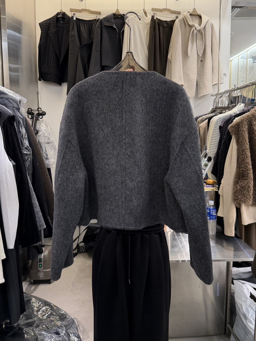 THE SIL東大門㊣直郵女士新款真品25秋冬職業熱賣時尚夾克THE SIL/1 2ILLY夾克