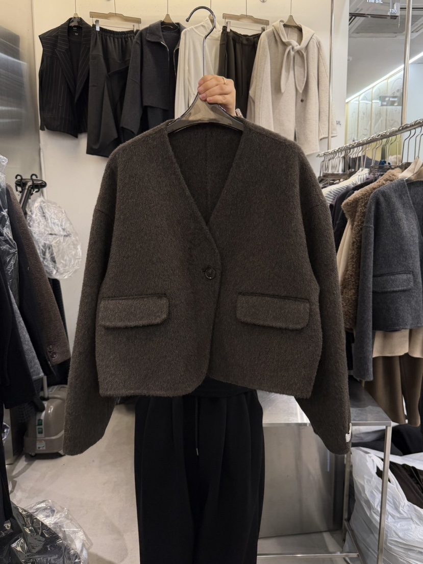 THE SIL東大門㊣直郵女士新款真品25秋冬職業熱賣時尚夾克THE SIL/1 2ILLY夾克圖色2