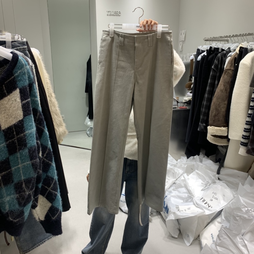 NUESE韓國代購㊣女裝新品休閑時尚職業25秋冬人氣推薦休閑褲NUESE休閑褲圖色1