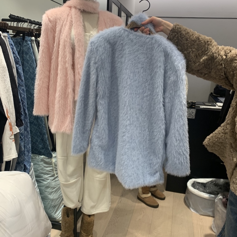 LOVE PULL東大門㊣代購女裝新款人氣25秋冬時尚套裝套裝圍巾LOVE PULL套裝