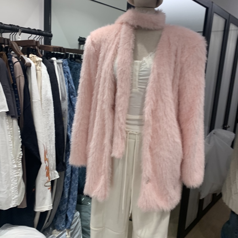 LOVE PULL東大門㊣代購女裝新款人氣25秋冬時尚套裝套裝圍巾LOVE PULL套裝圖色1