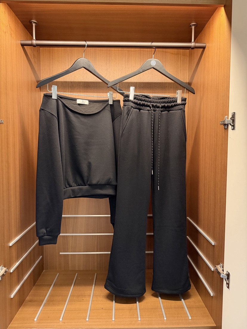 CLOTH東大門㊣實拍女裝新款熱賣真品休閑職業25秋冬套裝加絨套裝CLOTH套裝圖色2