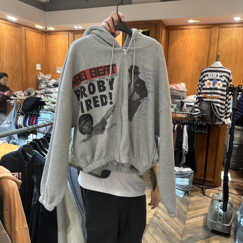 GARMENT-P東大門㊣直郵女裝新款熱賣職業休閑人氣夾克拉鏈GARMENT夾克圖色2