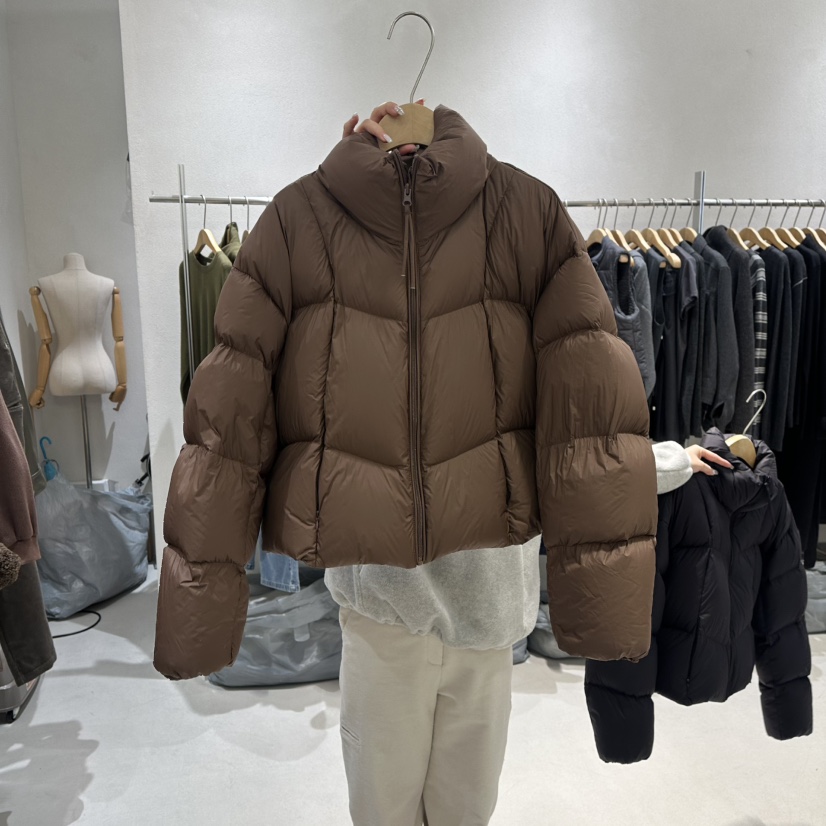 OVU韓國直郵㊣女士新品時尚熱賣真品25秋冬人氣推薦短款羽絨服OVU短款羽絨服圖色2