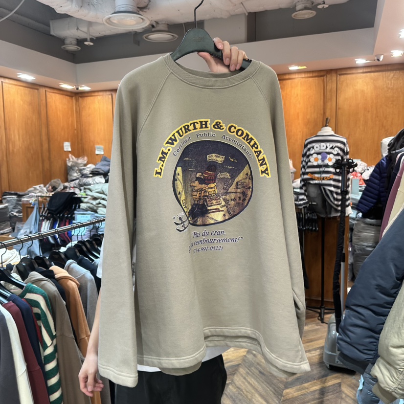 GARMENT-P東大門㊣代購女士新品職業25秋冬推薦休閑人氣衛衣GARMENT衛衣圖色2