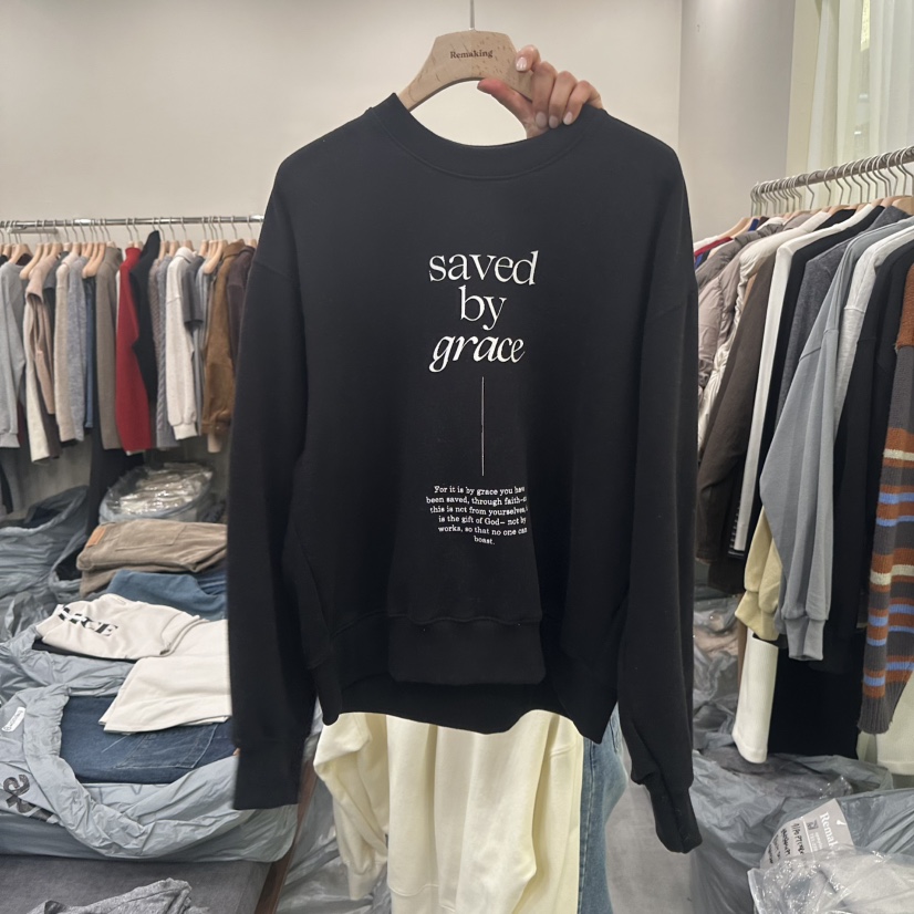 URBANSTORY/REMAKING東大門㊣代購女士新品時尚25秋冬衛衣Remaking/URBANSTORY衛衣圖色2