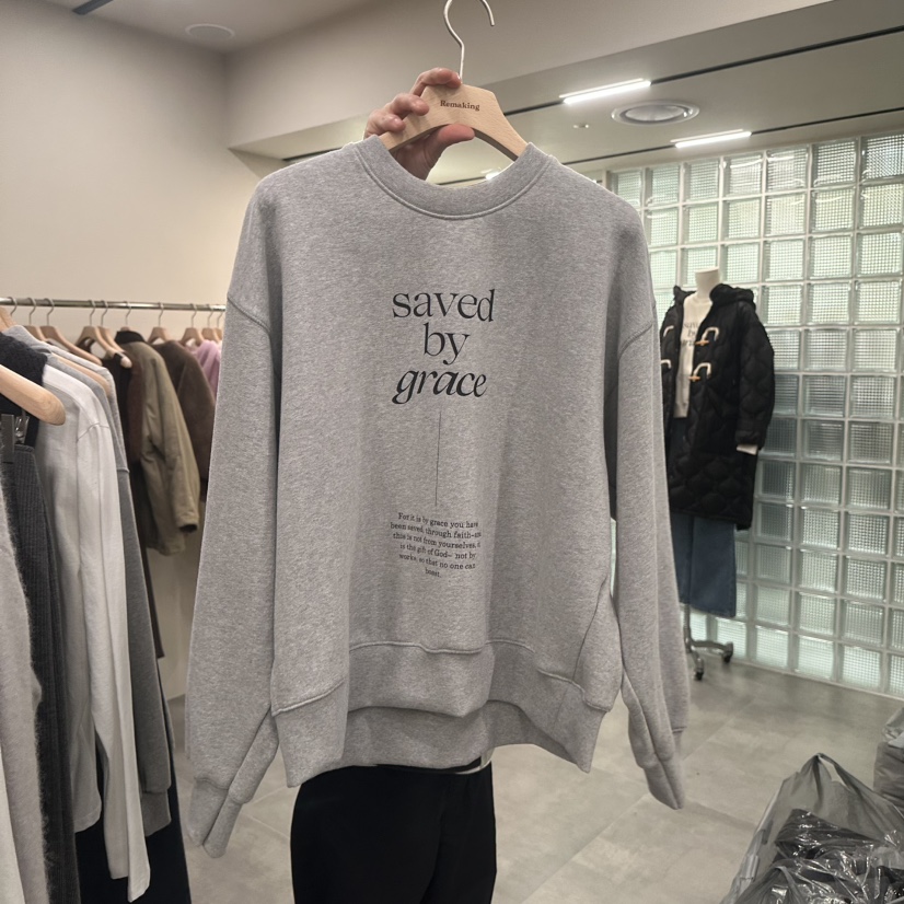 URBANSTORY/REMAKING東大門㊣代購女士新品時尚25秋冬衛衣Remaking/URBANSTORY衛衣圖色3