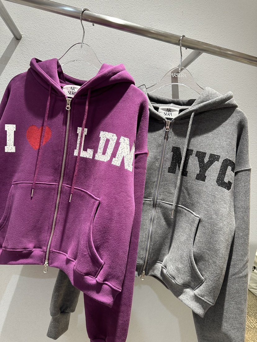 ARSERA東大門㊣代購女裝新款時尚職業真品夾克連帽拉鏈衫加絨ARSERA夾克