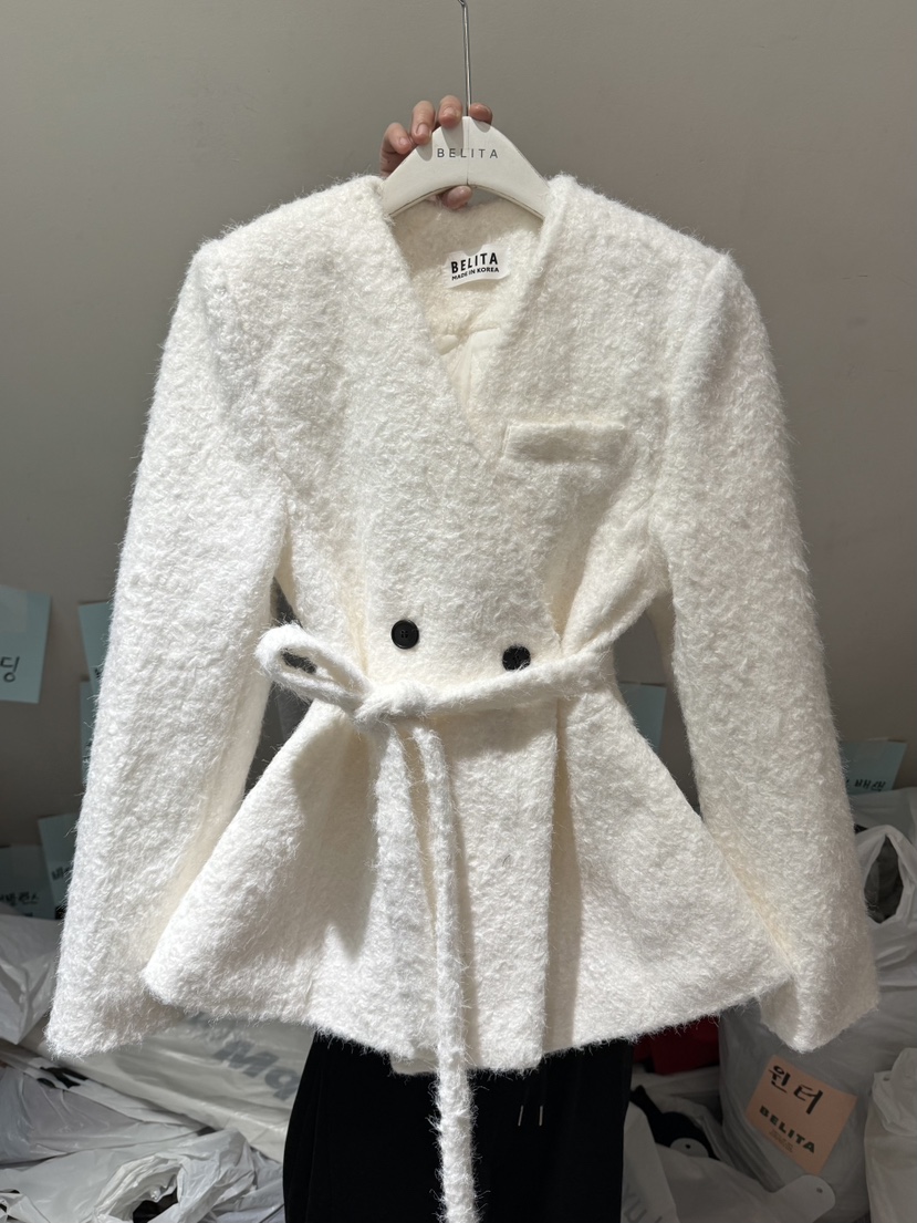 BELITA-L韓國直郵㊣女裝新品時尚人氣職業休閑25秋冬推薦夾克BELITA-L夾克圖色1