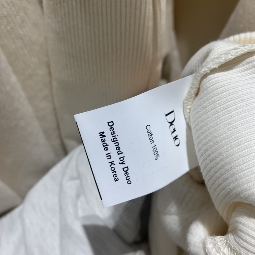 DEUO東大門㊣直郵女裝新品人氣職業休閑25秋冬衛衣抓絨高領DEUO衛衣