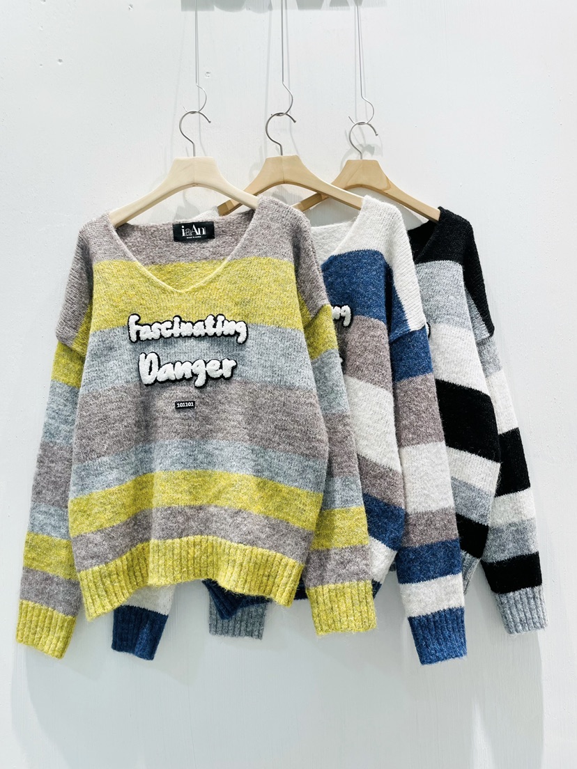 IAAN東大門㊣代購女士新款時尚休閑真品人氣推薦25秋冬針織衫iaAn針織衫