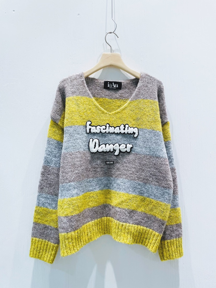 IAAN東大門㊣代購女士新款時尚休閑真品人氣推薦25秋冬針織衫iaAn針織衫圖色1