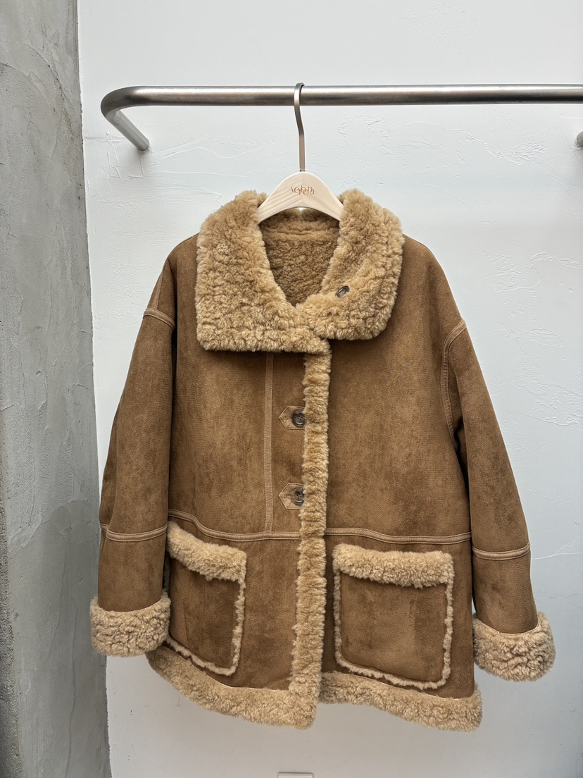 Verbena東大門㊣實拍女士新款時尚真品25秋冬推薦熱賣職業夾克Verbena夾克圖色1