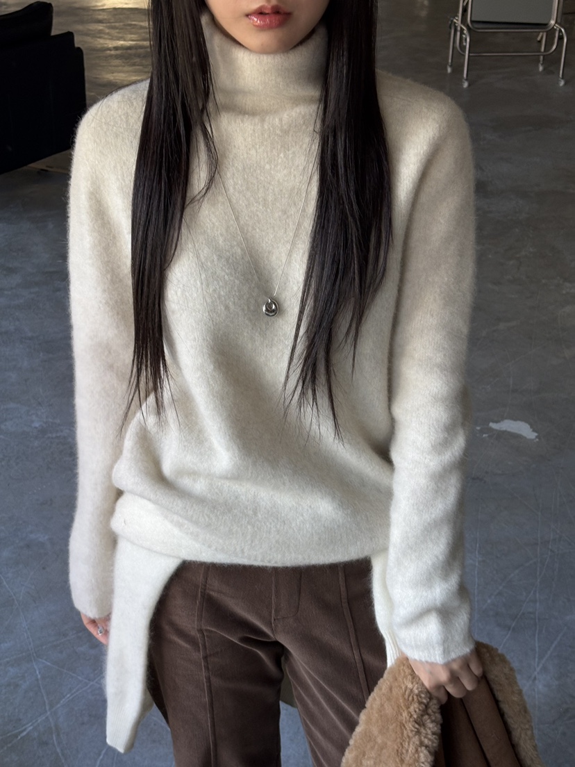 Verbena東大門㊣實拍女士新款推薦人氣休閑熱賣針織衫羊毛抓絨Verbena針織衫