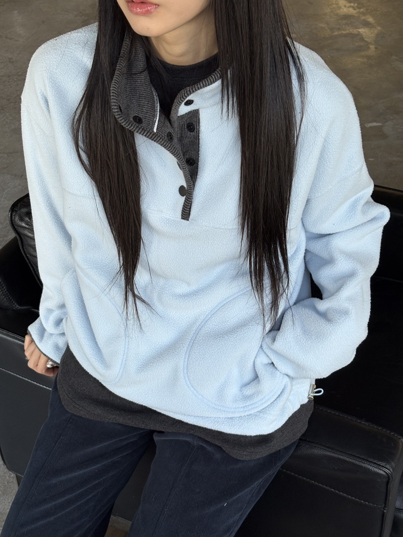 Verbena東大門㊣代購女士新款休閑職業推薦真品25秋冬衛衣連帽衫Verbena衛衣