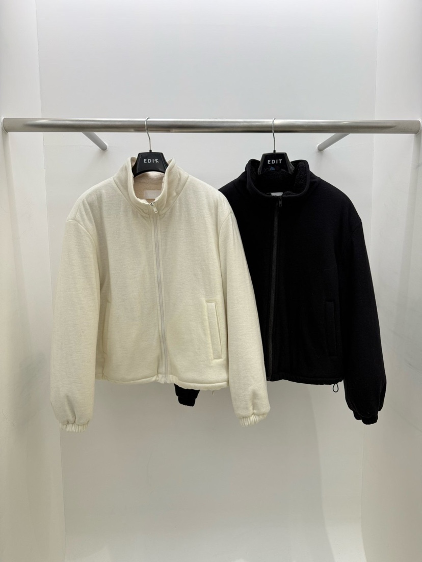 EDIT東大門㊣直郵女裝新款時尚25秋冬熱賣休閑人氣夾克羊毛EDIT夾克