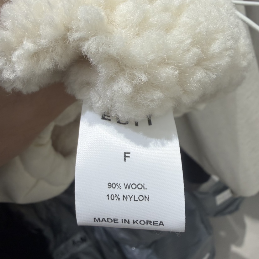 EDIT東大門㊣直郵女裝新款時尚25秋冬熱賣休閑人氣夾克羊毛EDIT夾克