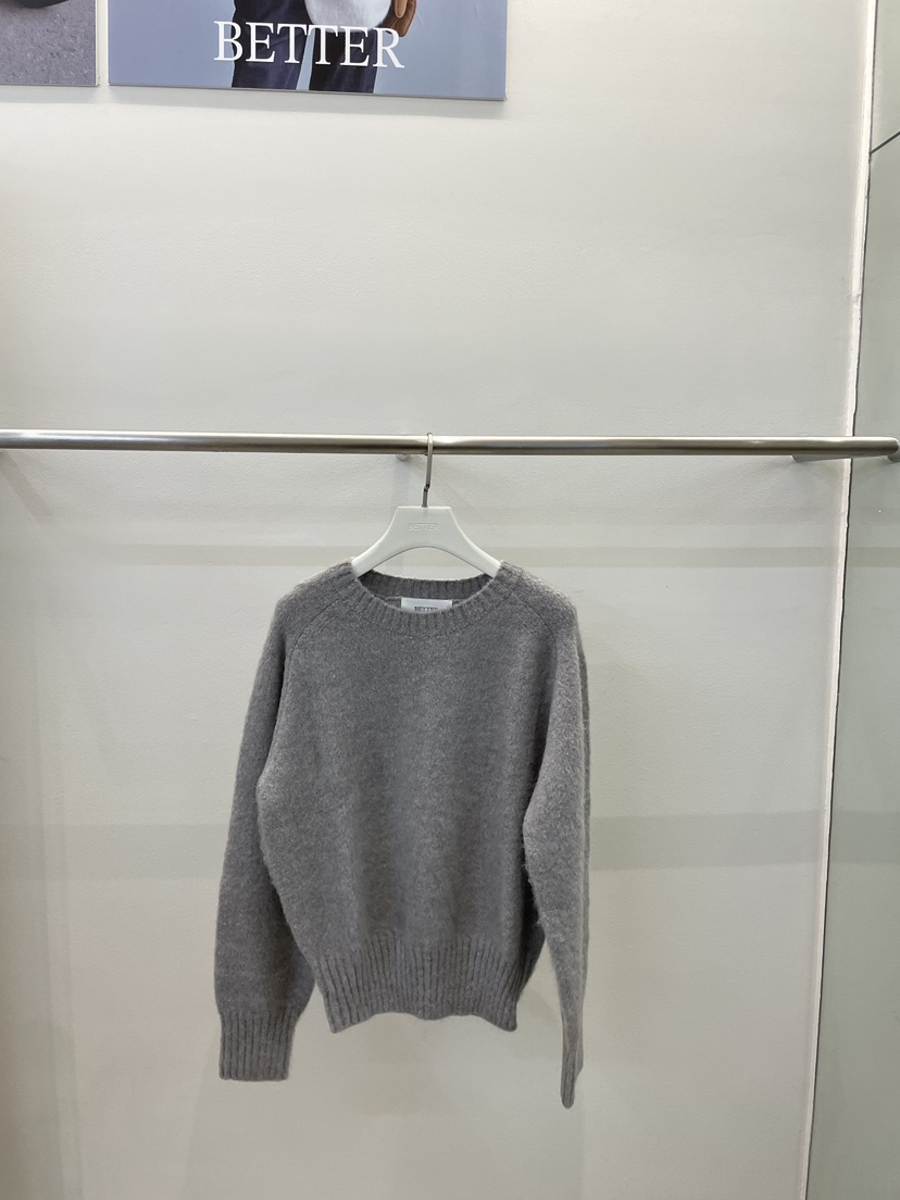 BETTER東大門㊣直郵女士新款人氣職業25秋冬針織衫毛圈羊毛BETTER針織衫圖色2
