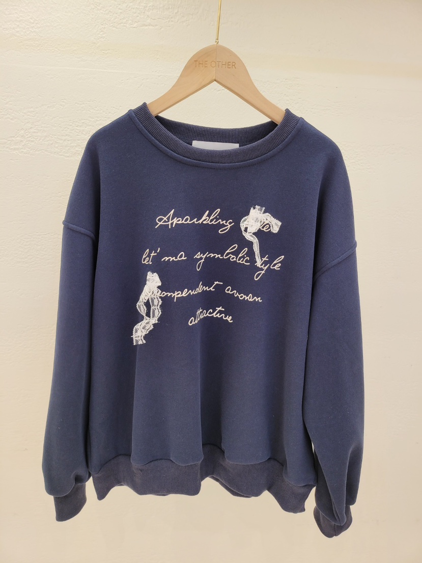 THE OTHER東大門㊣代購女裝新款時尚熱賣推薦25秋冬職業衛衣THE OTHER衛衣圖色3