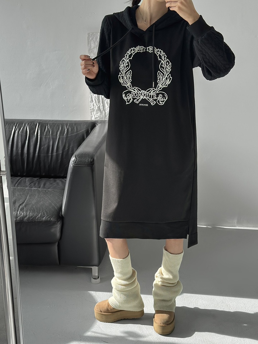 IAAN東大門㊣直郵女士新品休閑熱賣真品職業推薦25秋冬連衣裙iaAn連衣裙