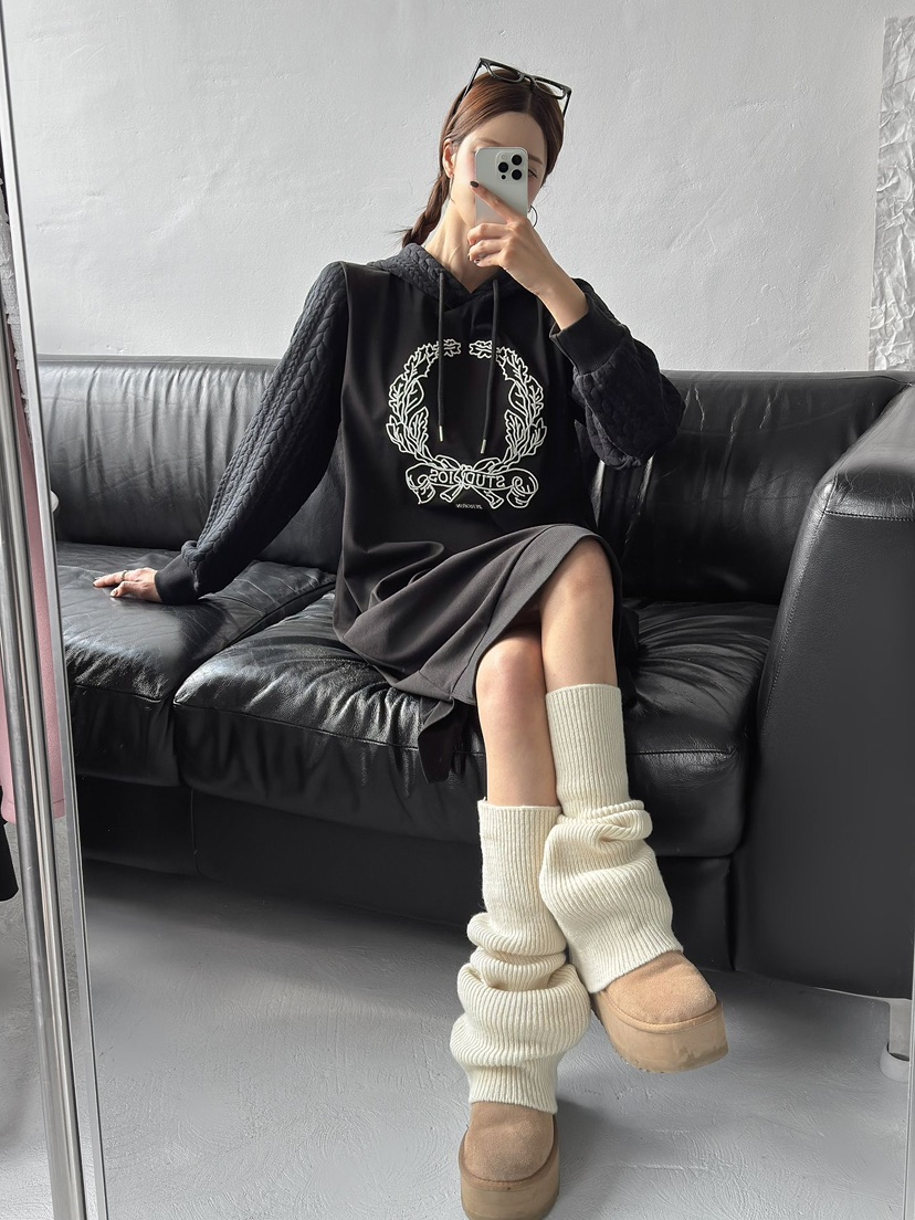 IAAN東大門㊣直郵女士新品休閑熱賣真品職業推薦25秋冬連衣裙iaAn連衣裙