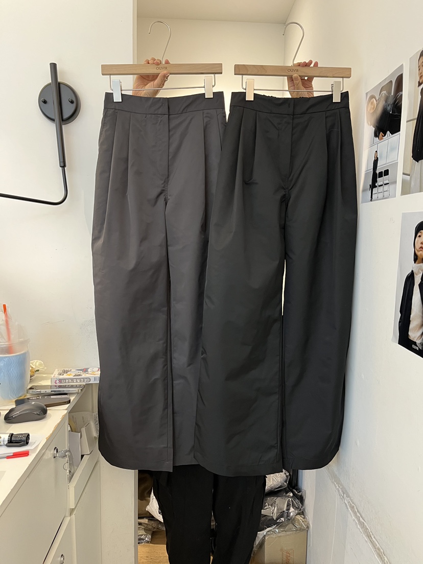 OUVIR東大門㊣直郵女裝新品時尚熱賣推薦人氣休閑褲抓絨保暖O.V.R/OUVIR休閑褲