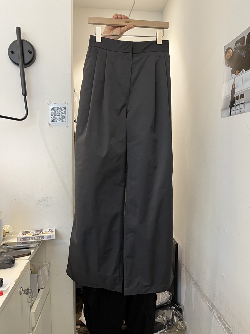 OUVIR東大門㊣直郵女裝新品時尚熱賣推薦人氣休閑褲抓絨保暖O.V.R/OUVIR休閑褲圖色1