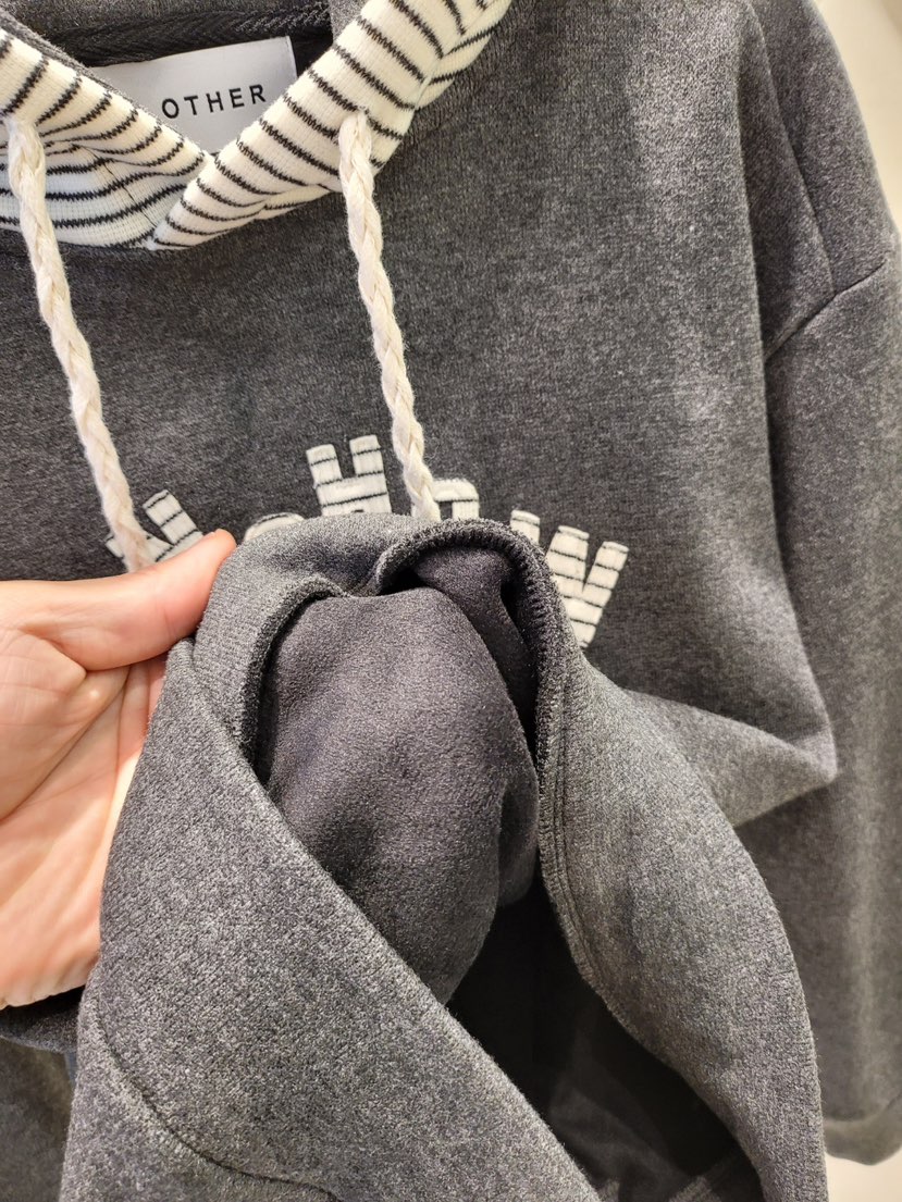 THE OTHER韓國代購㊣女士新款推薦時尚職業熱賣人氣衛衣加絨THE OTHER衛衣