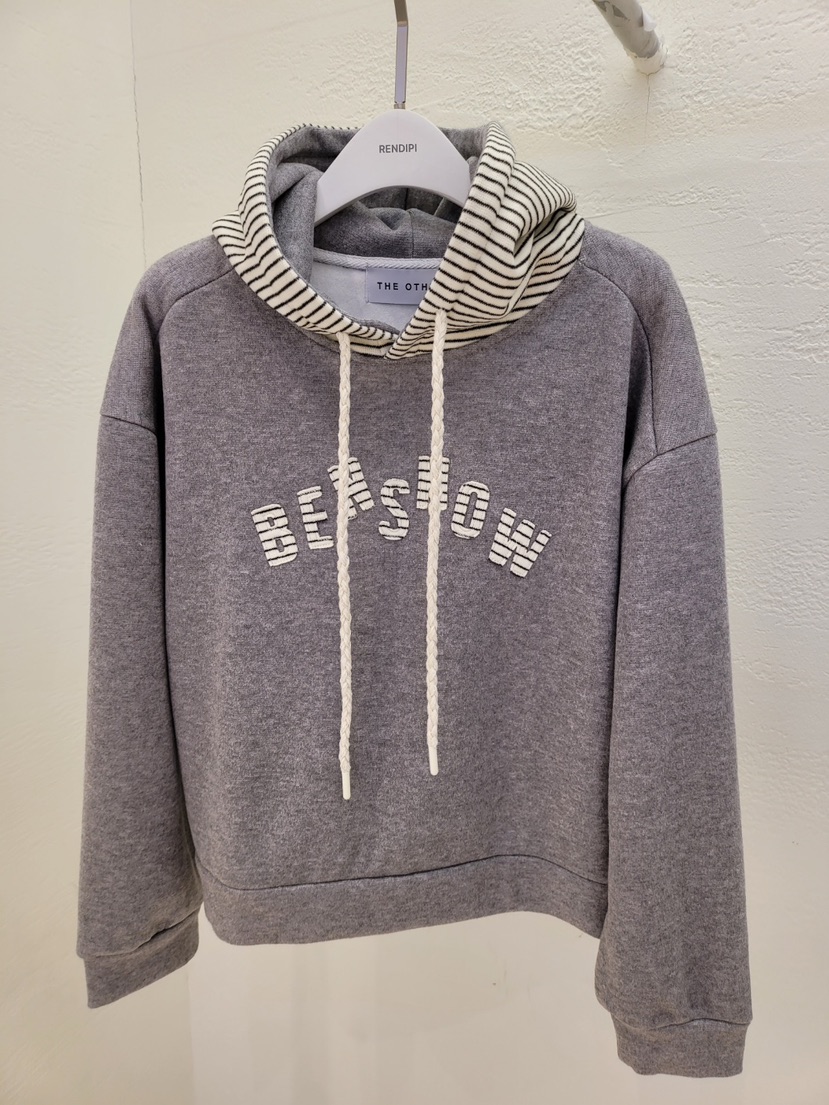 THE OTHER韓國代購㊣女士新款推薦時尚職業熱賣人氣衛衣加絨THE OTHER衛衣圖色2