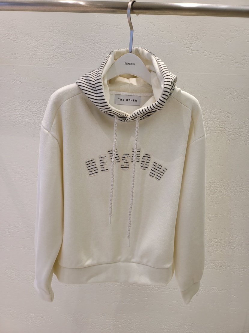 THE OTHER韓國代購㊣女士新款推薦時尚職業熱賣人氣衛衣加絨THE OTHER衛衣圖色3