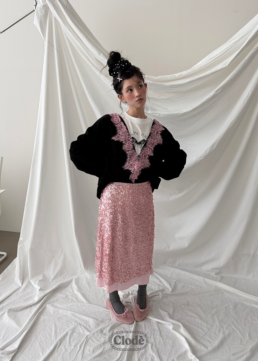 CLODE東大門㊣實拍女裝新款熱賣職業推薦人氣25秋冬時尚長裙CLODE長裙