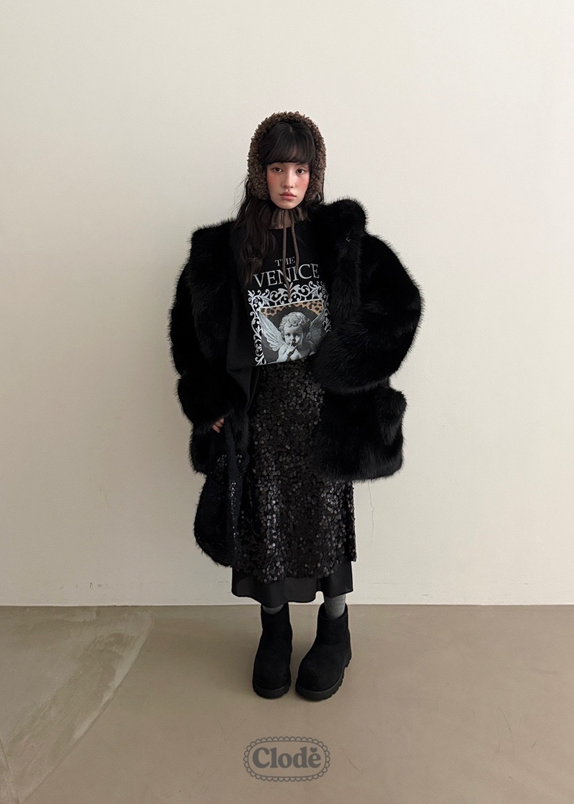 CLODE東大門㊣實拍女裝新款熱賣職業推薦人氣25秋冬時尚長裙CLODE長裙