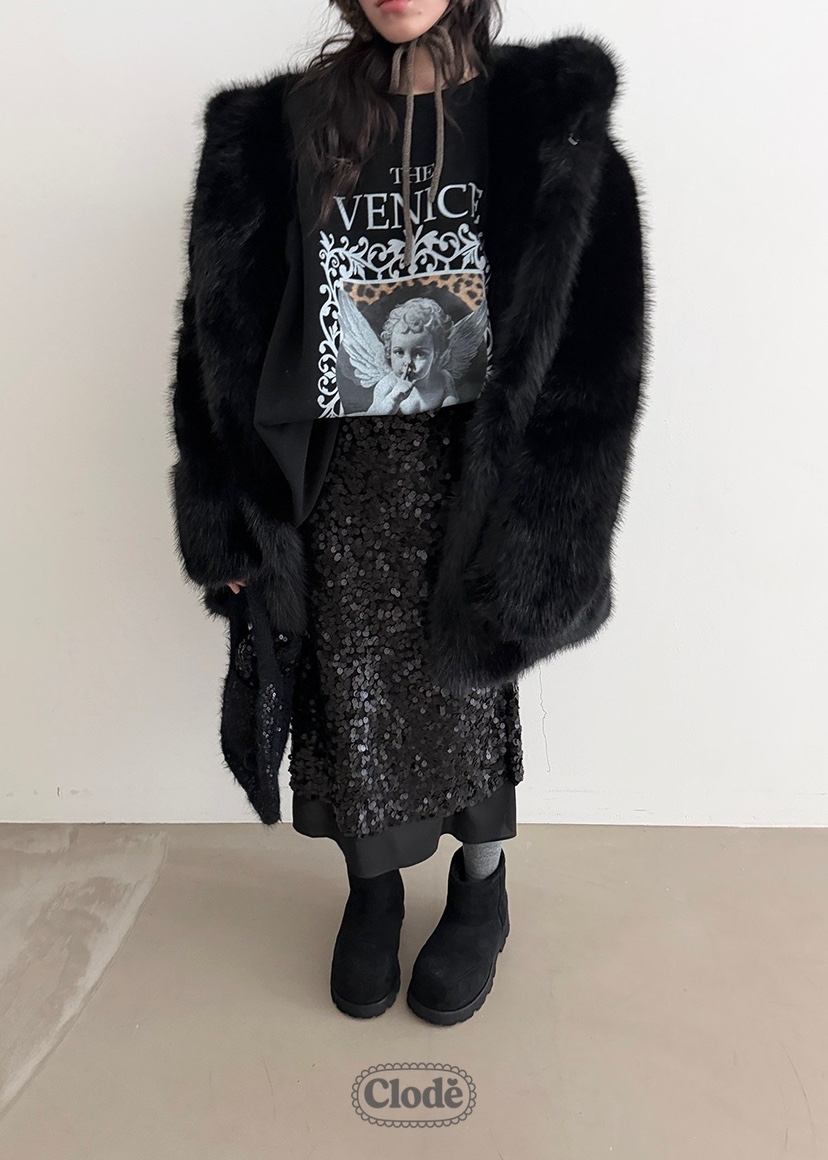 CLODE東大門㊣實拍女裝新款熱賣職業推薦人氣25秋冬時尚長裙CLODE長裙