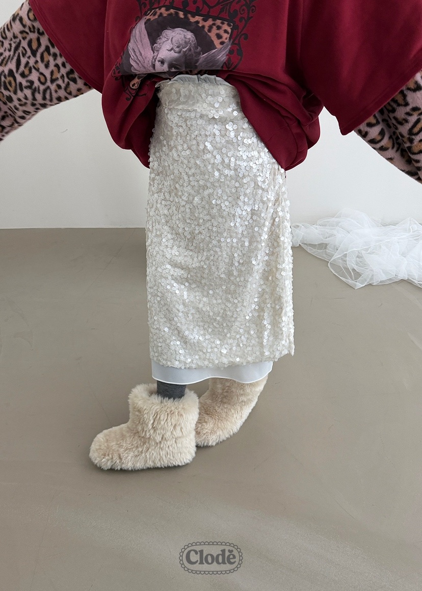 CLODE東大門㊣實拍女裝新款熱賣職業推薦人氣25秋冬時尚長裙CLODE長裙圖色1