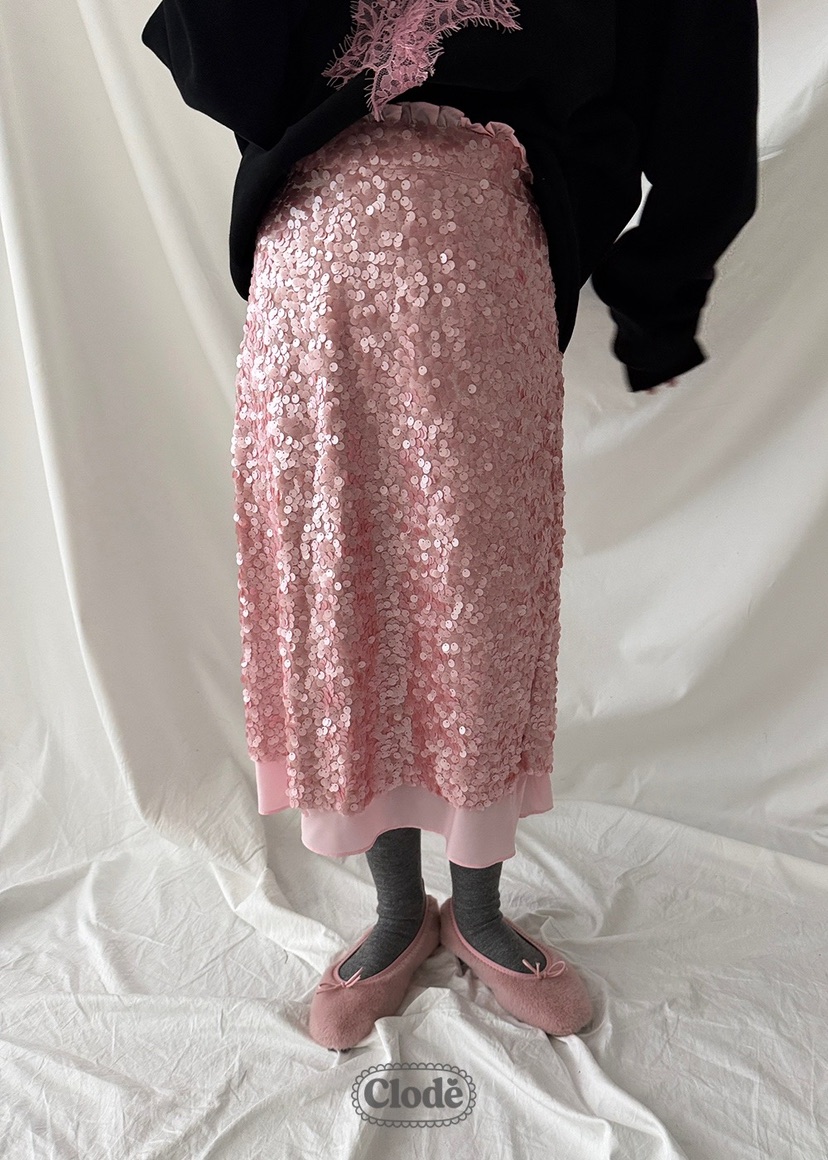 CLODE東大門㊣實拍女裝新款熱賣職業推薦人氣25秋冬時尚長裙CLODE長裙圖色2